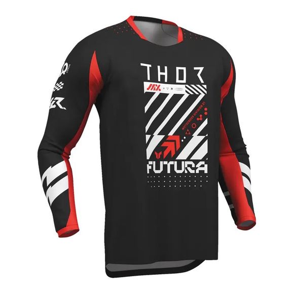Thor cross Futura 2025 - black / red jerseyRef: TO3219