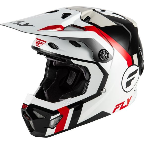 Fly FORMULA CP SEAL 2026 cross helmet - Black / RedRef: FL1782
