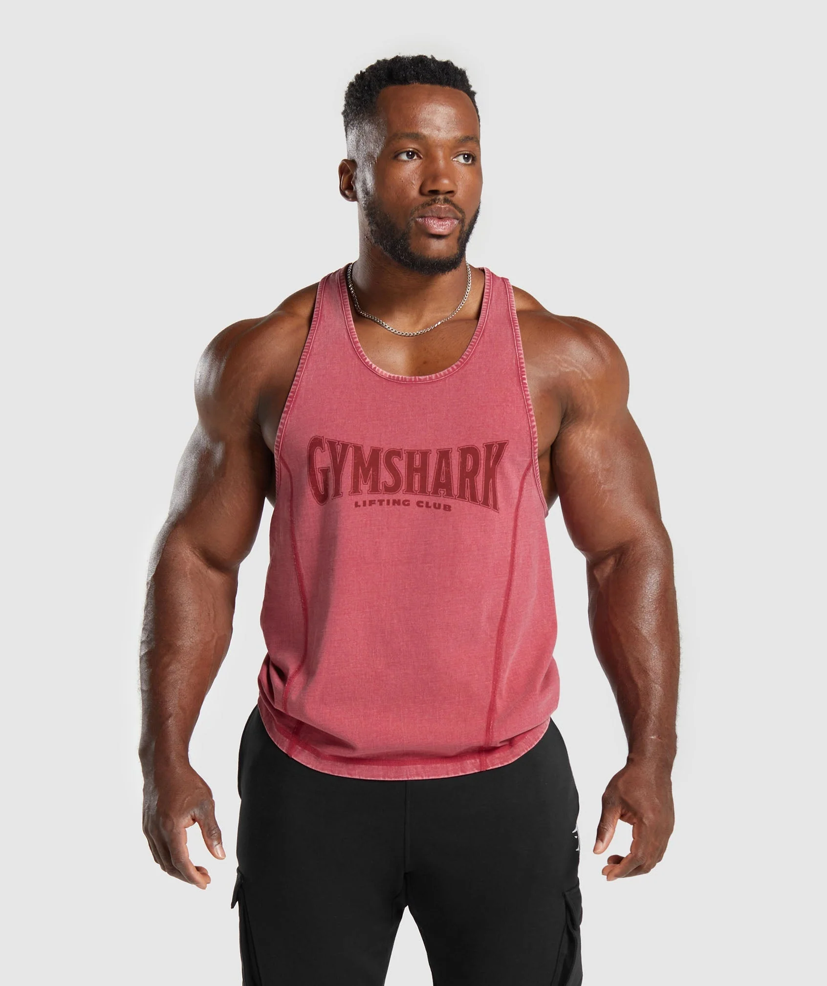 Heritage Washed Stringer Vintage Pink