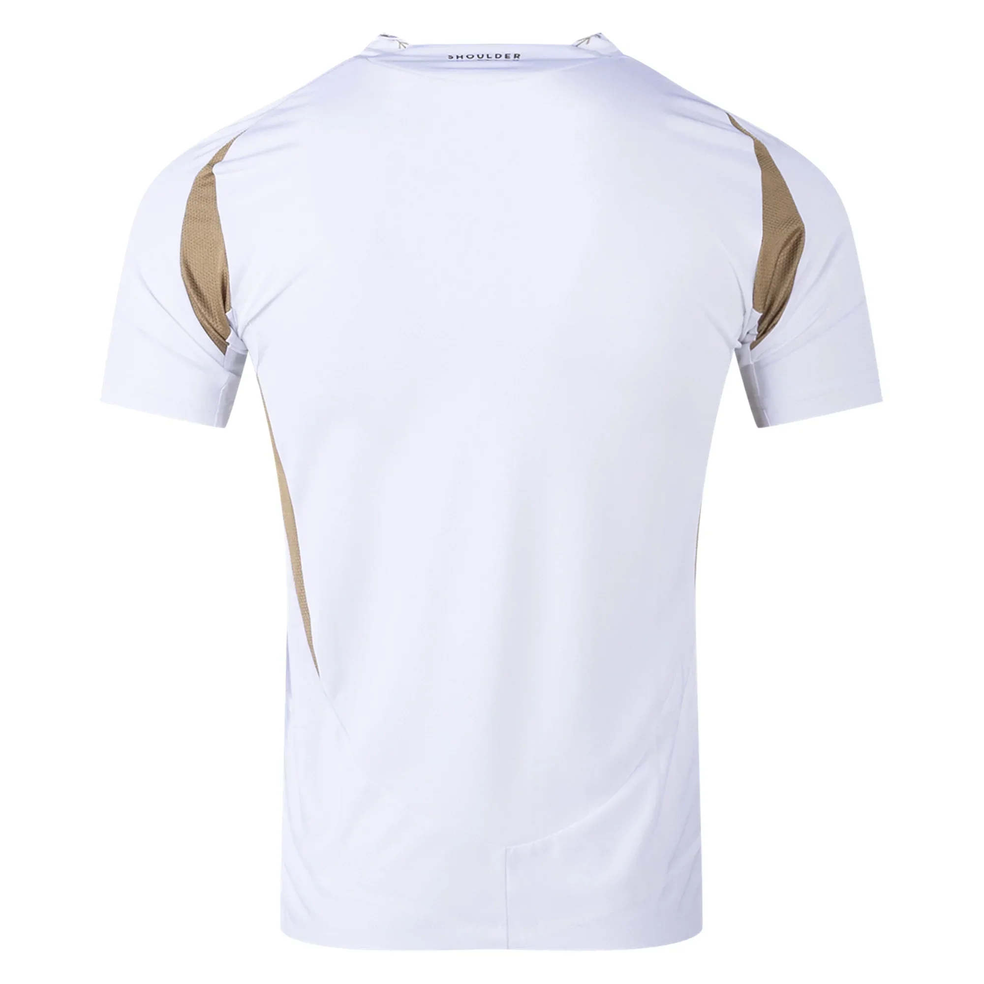 LAFC Authentic Away Jersey w/ MLS + Apple + Ford & LAFD Logo 25/26 (White/Gold)