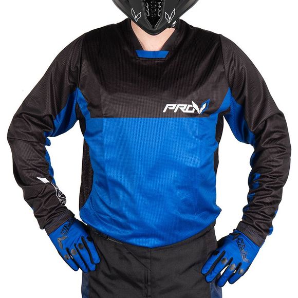 Prov HOLESHOT BLUE 2026 cross jersey - BlueRef: POV0053