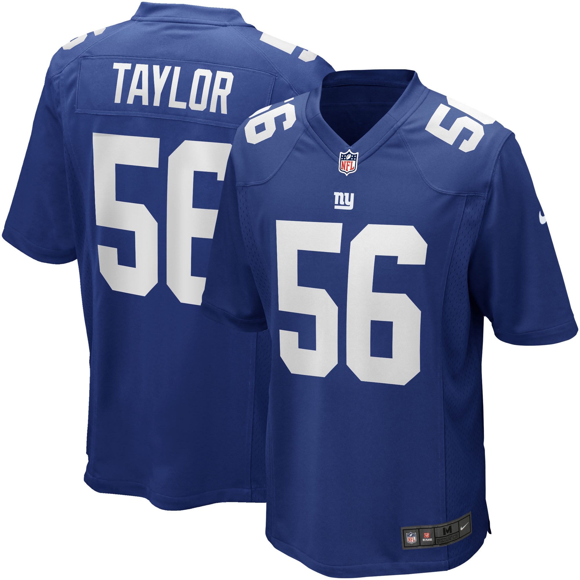 Lawrence Taylor #56 New York Giants Nike Game NFL Jersey Blue