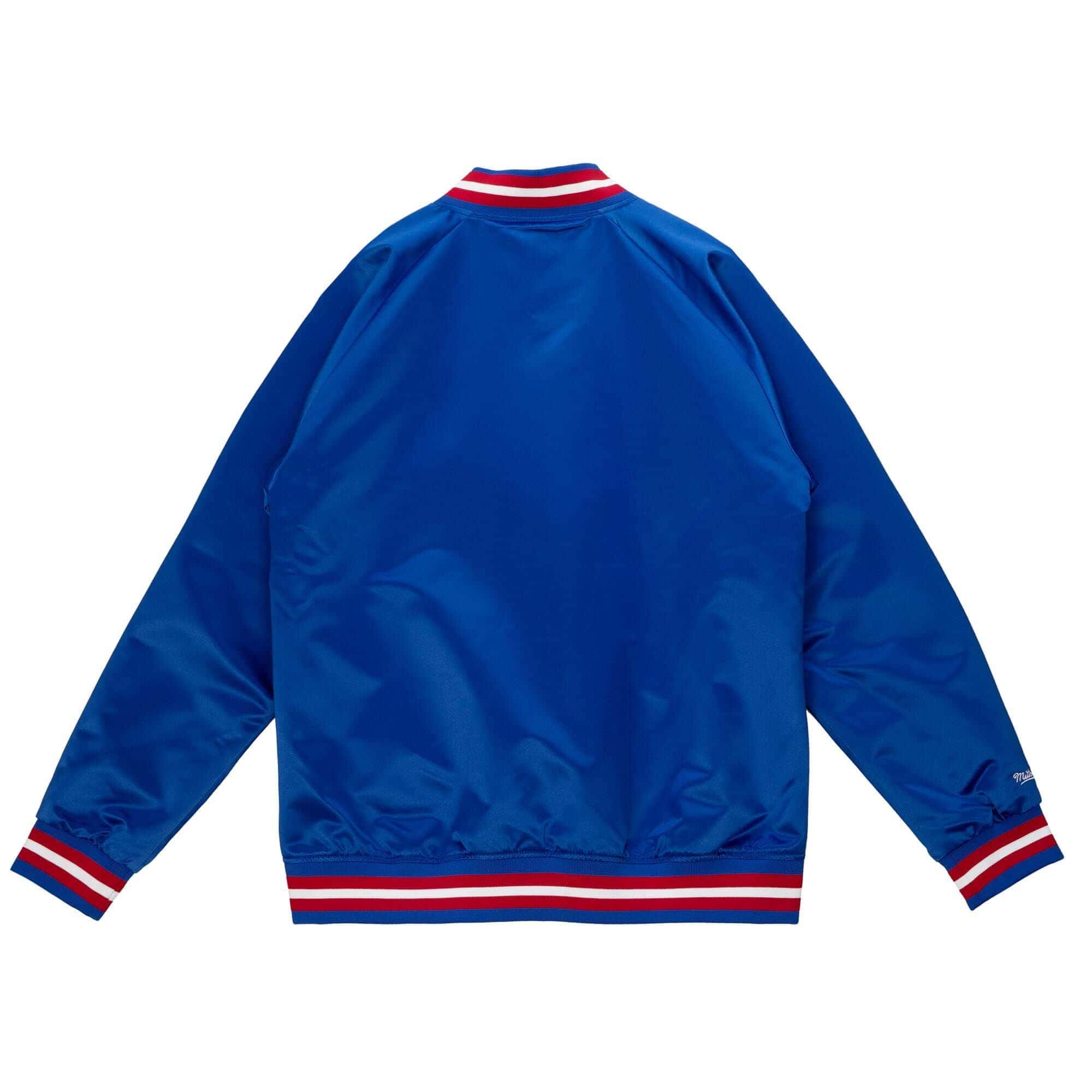 Buffalo Bills Mitchell & Ness Lightweight Satin NFL Jacket Blue