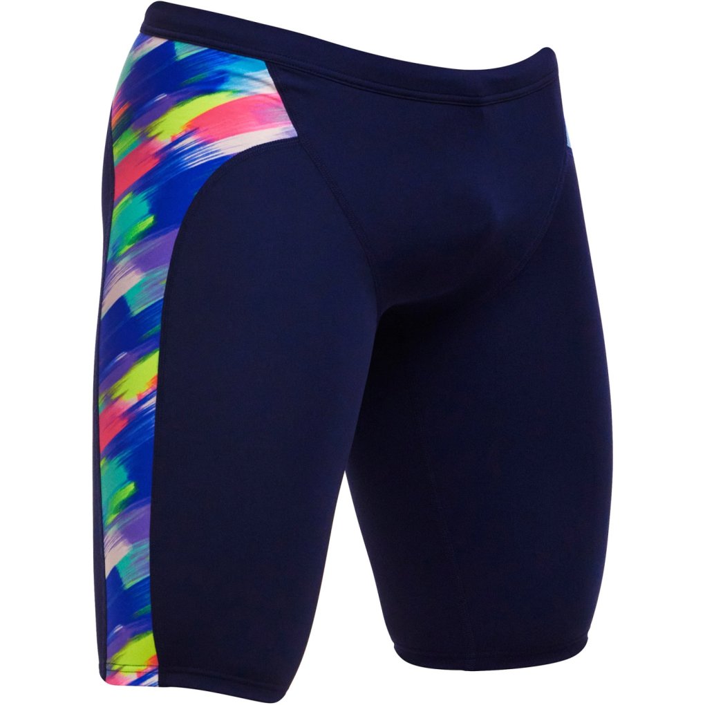 Funky Trunks Training Eco Swim Jammers Men - Streaky Strokes