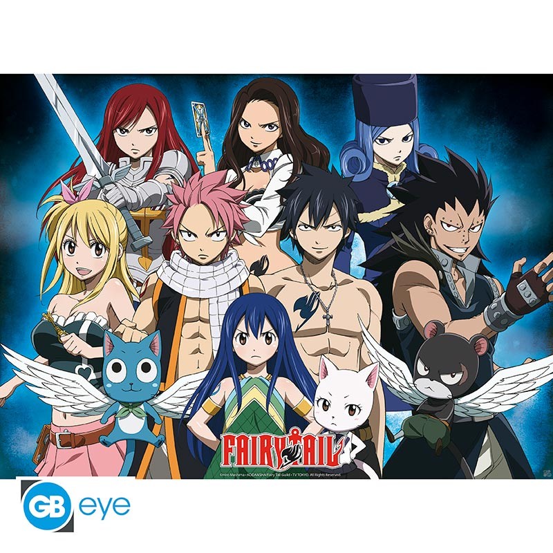 FAIRY TAIL Poster Group (52x38cm)