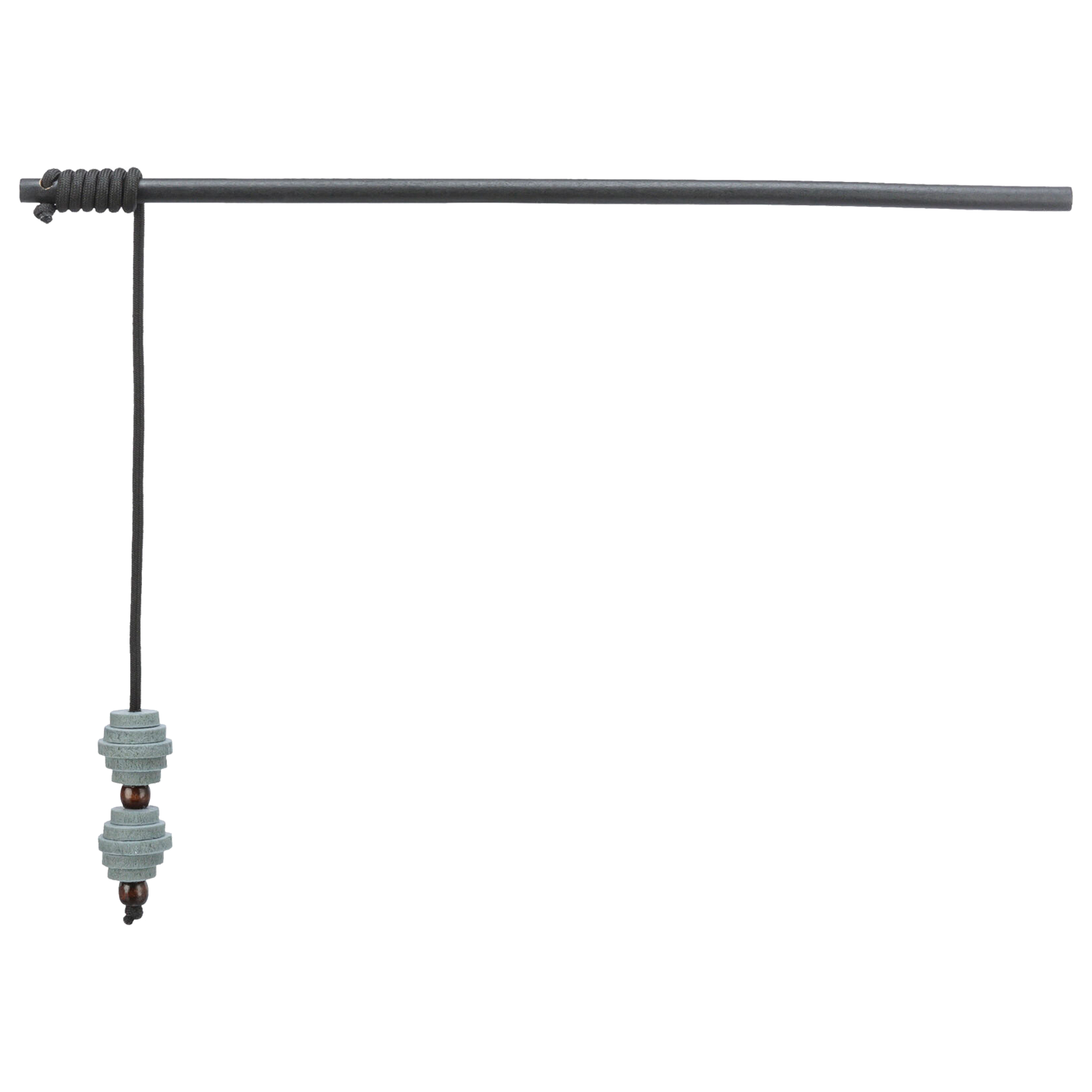 Trixie Play Rod With Balls - Felt / Wood - 40 cm