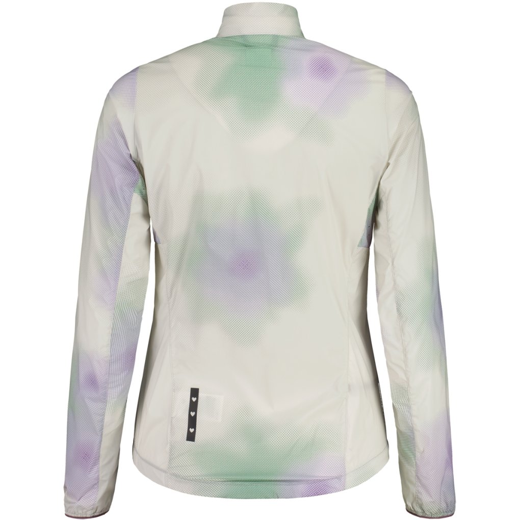 Maloja MalkaM. Cycle Jacket Printed Women - shaded white bloom 1247