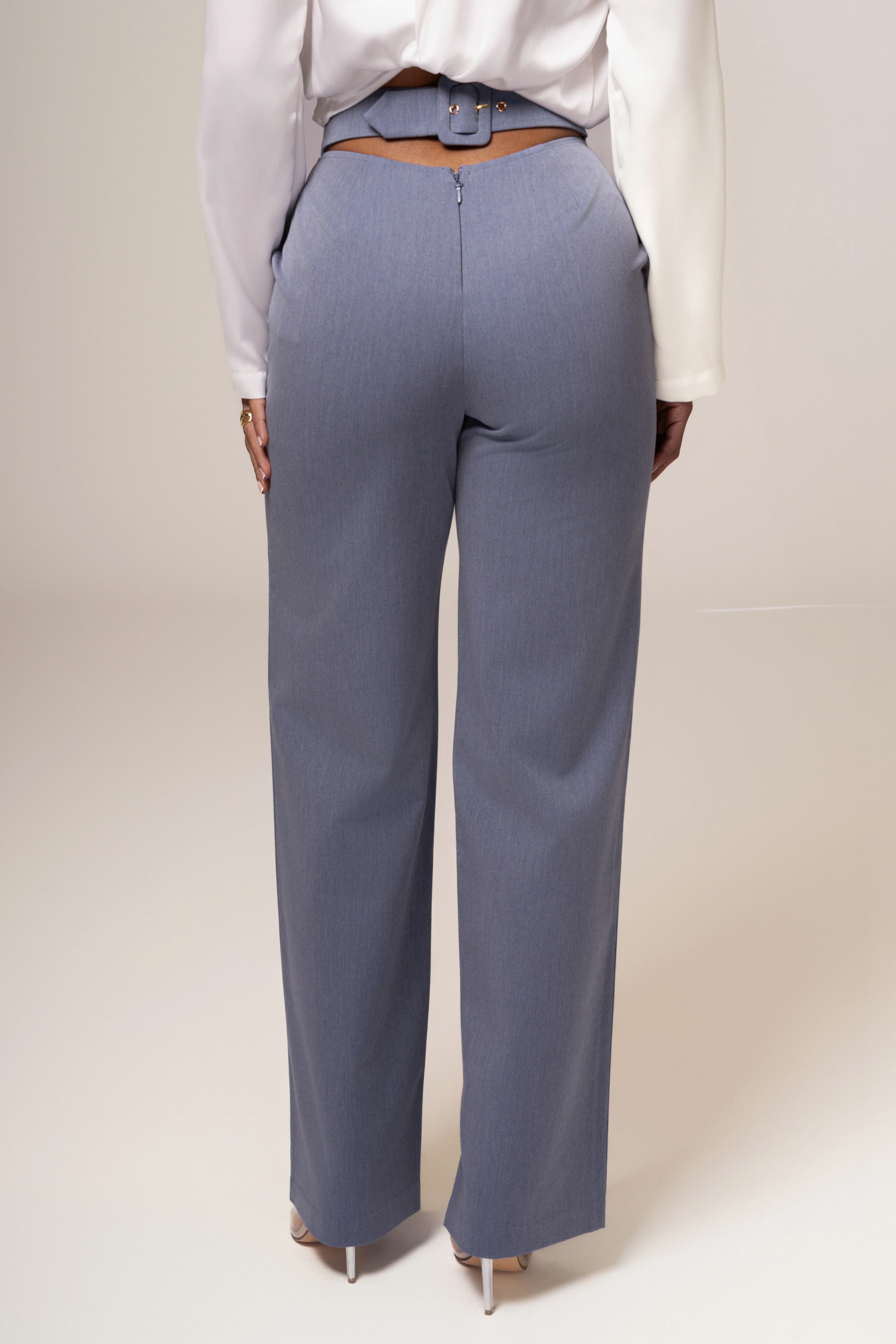Denim Status Belted Pants