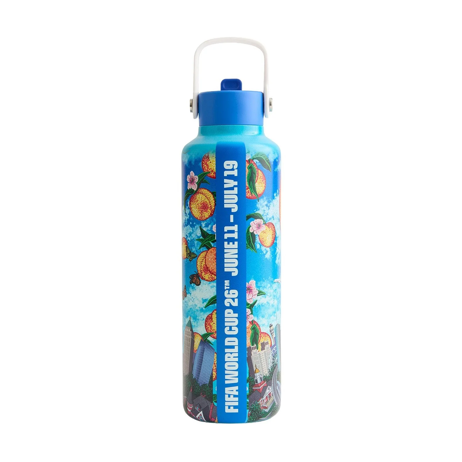 2026 Soccer Fan Collection Atlanta Poster Water Bottle
