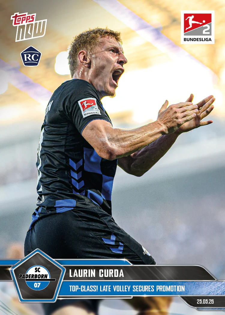 Laurin Curda - 2025-26 Bundesliga Topps NOW® - Card 200