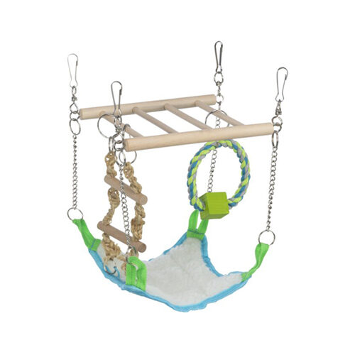 Trixie Suspension Bridge with Hammock