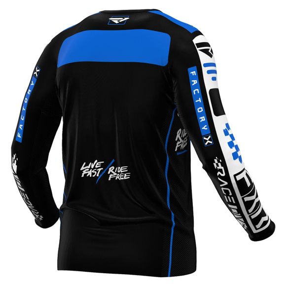 FXR PODIUM GLADIATOR 24 2024 cross jersey - Black / BlueRef: FXR0457