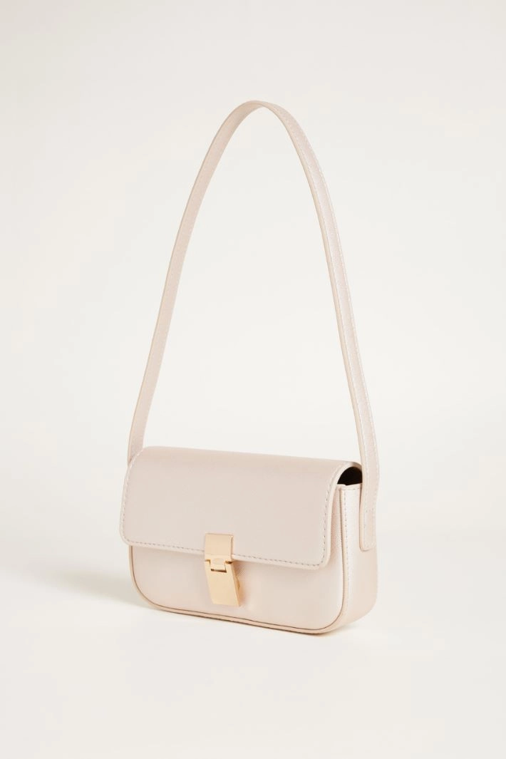 Coated fabric bag - SILVER