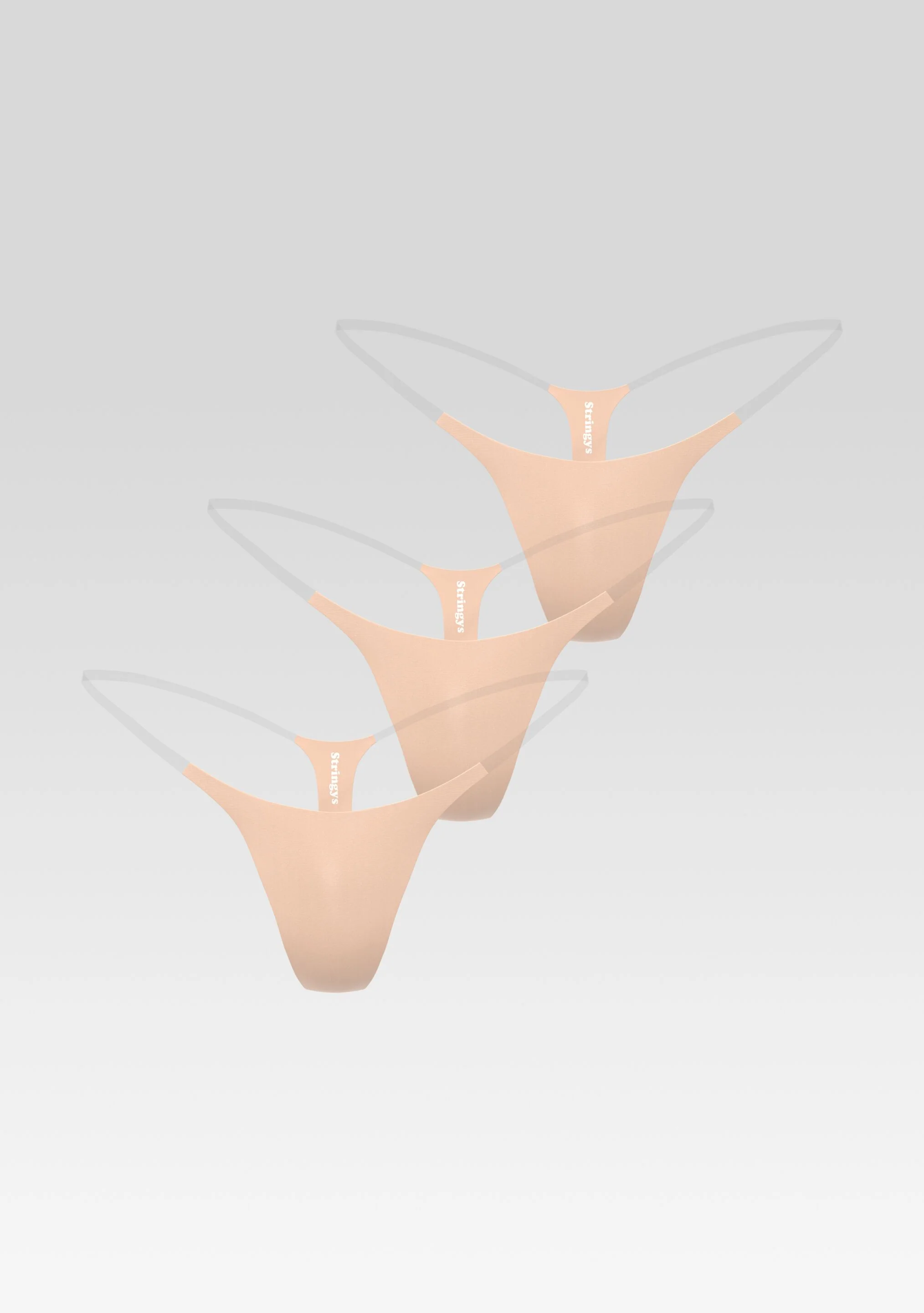 Invisible Strap 3-Pack Panty