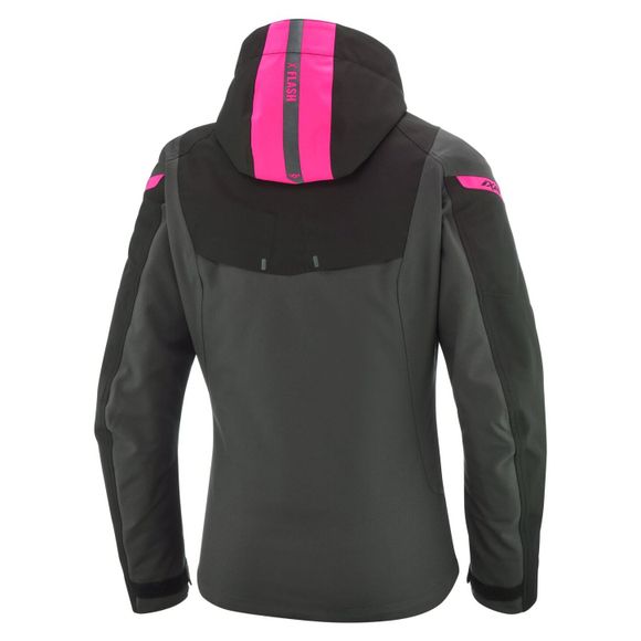 Moto Jacket Ixon Burning Lady - Gray / RoseRef: IX1683
