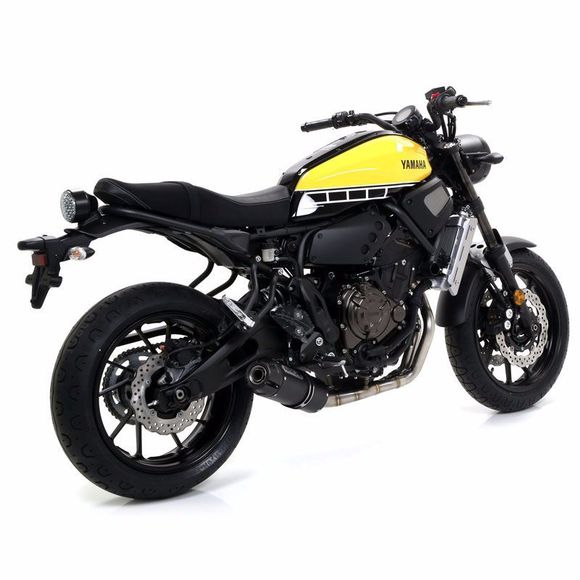 Silencieux Arrow Jet race nichrom dark embout carbone - NoirRef : AW0200 / 71843JRN
