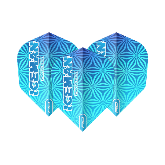 Red Dragon Gerwyn Price Iceman Blue No6 Flights