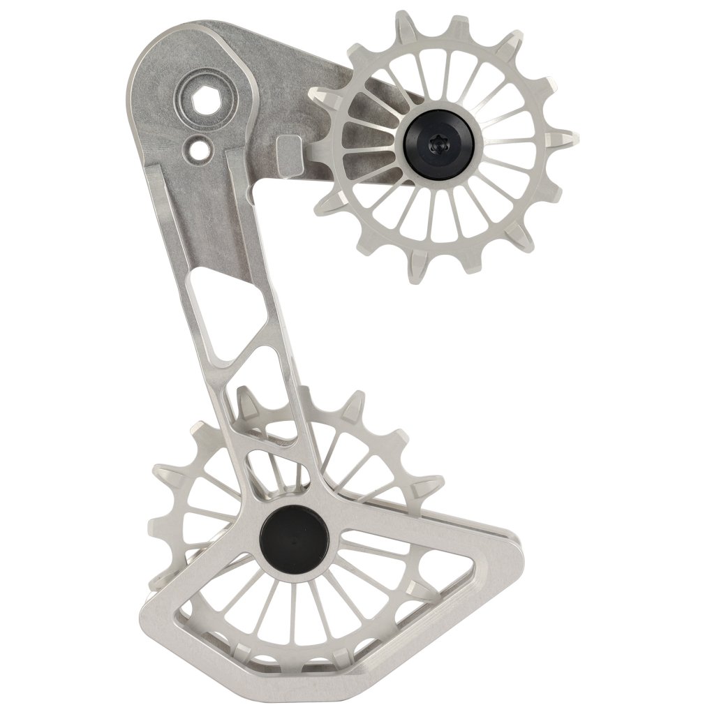 Fraezen KAEFIG Rear Derailleur Cage - SRAM Eagle Transmission - silver