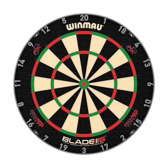 Winmau Blade 6 Triple Core Set with 2 sets of darts