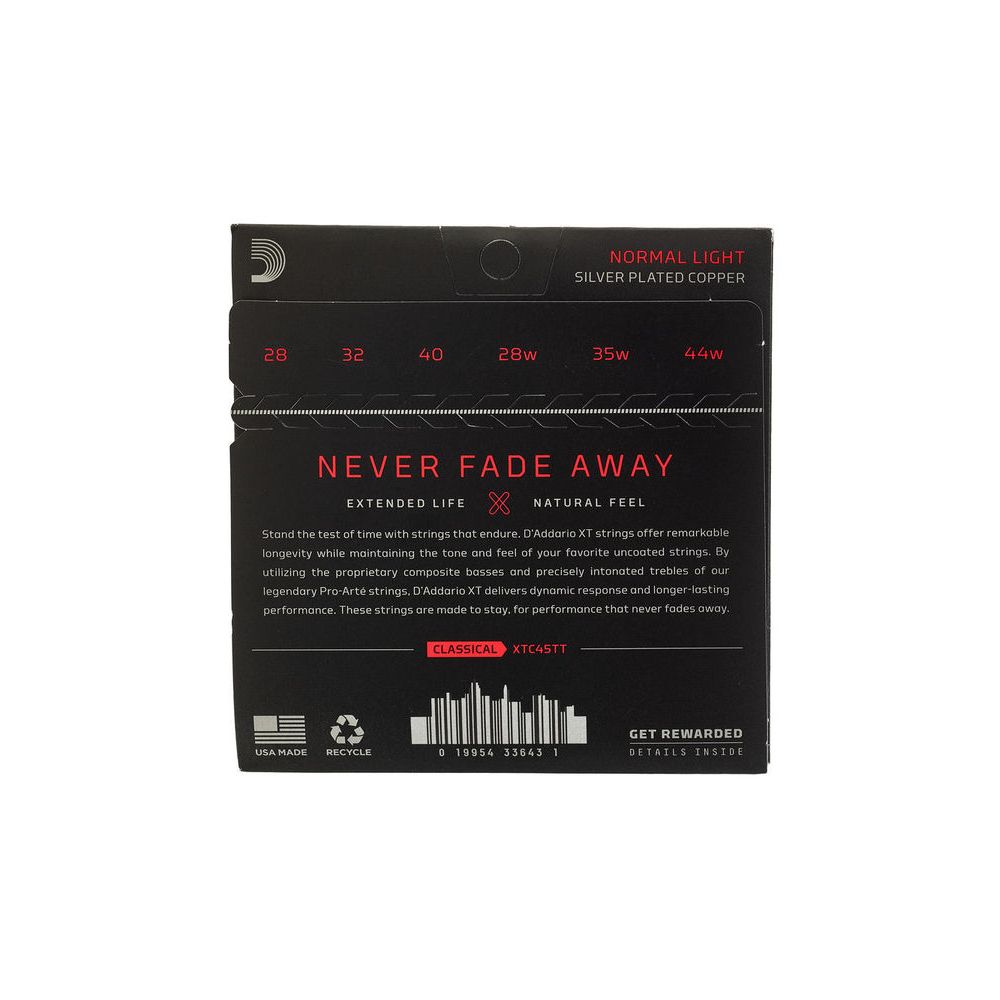 Daddario XTC45TT Classical Titanium – Thomann Ireland