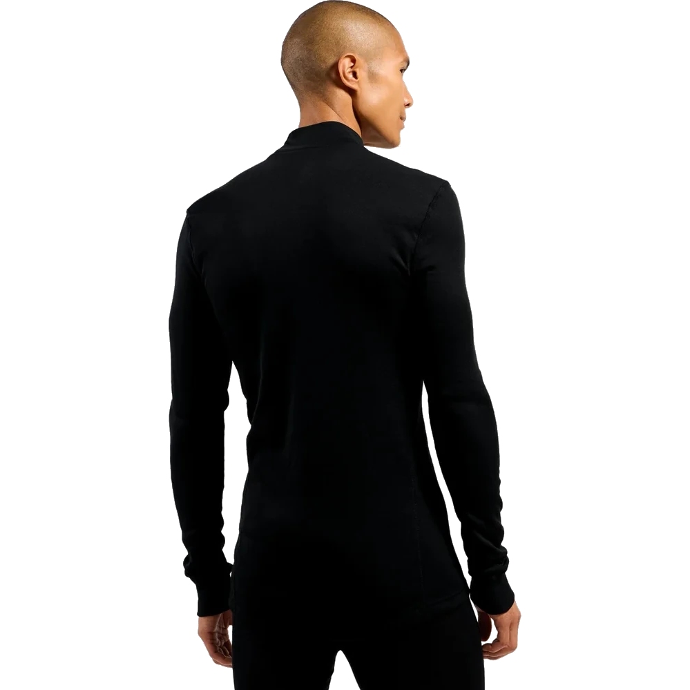 Odlo Active Warm Turtleneck Long-Sleeve Base Layer Top Men - black