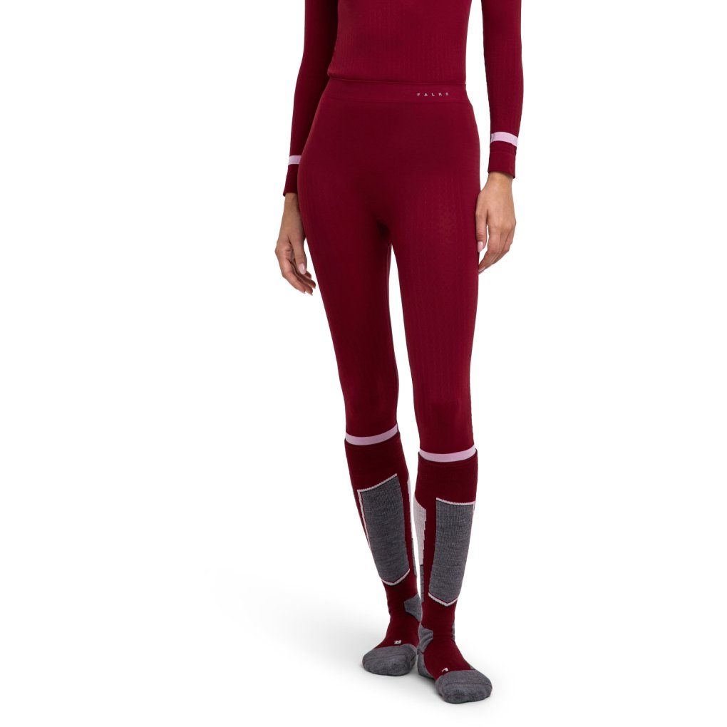 Falke Warm Trend 3/4 Tights Women - merlot 8117