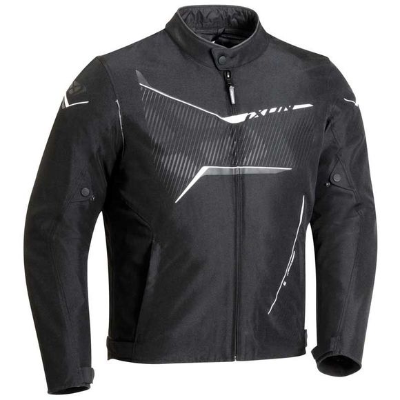 Motorcycle Jacket Ixon Slash C Large Sizes - Black / WhiteRef: IX1362
