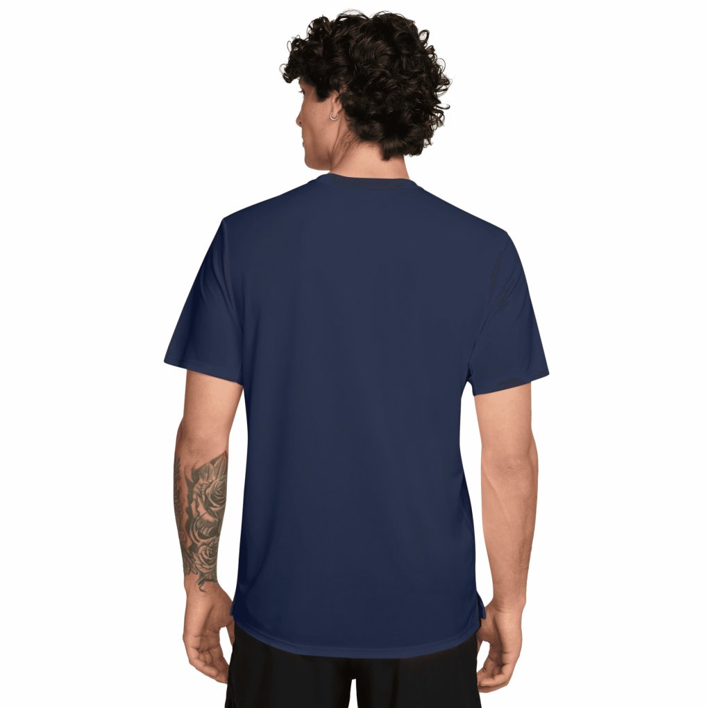Nike Dri-FIT UV Miler Running Shirt Men - midnight navy/obsidian/reflective IF2082-410