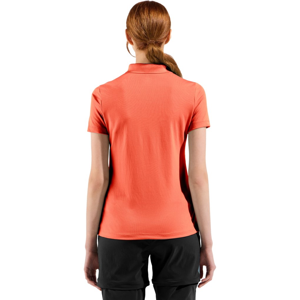 Odlo F-Dry Polo Shirt Women - living coral