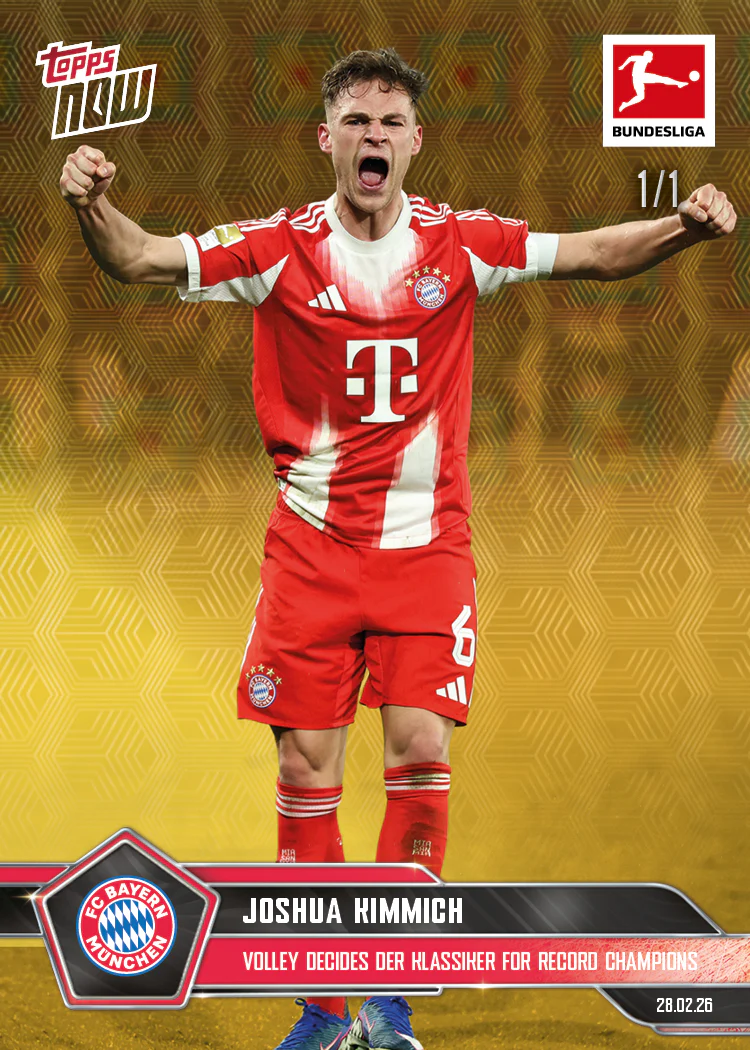 Joshua Kimmich - 2025-26 Bundesliga Topps NOW® - Card 137