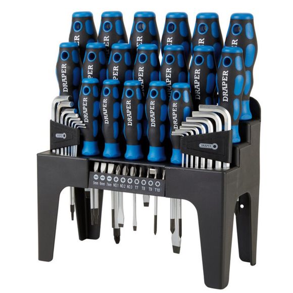 Draper Screwdriver Tool and Bit Set - 44 Piece UniversalRef: DP00036A / 1125773