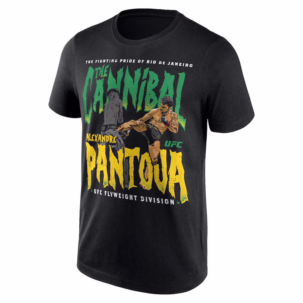 UFC Alexandre Pantoja The Cannibal T-Shirt - Black - Mens