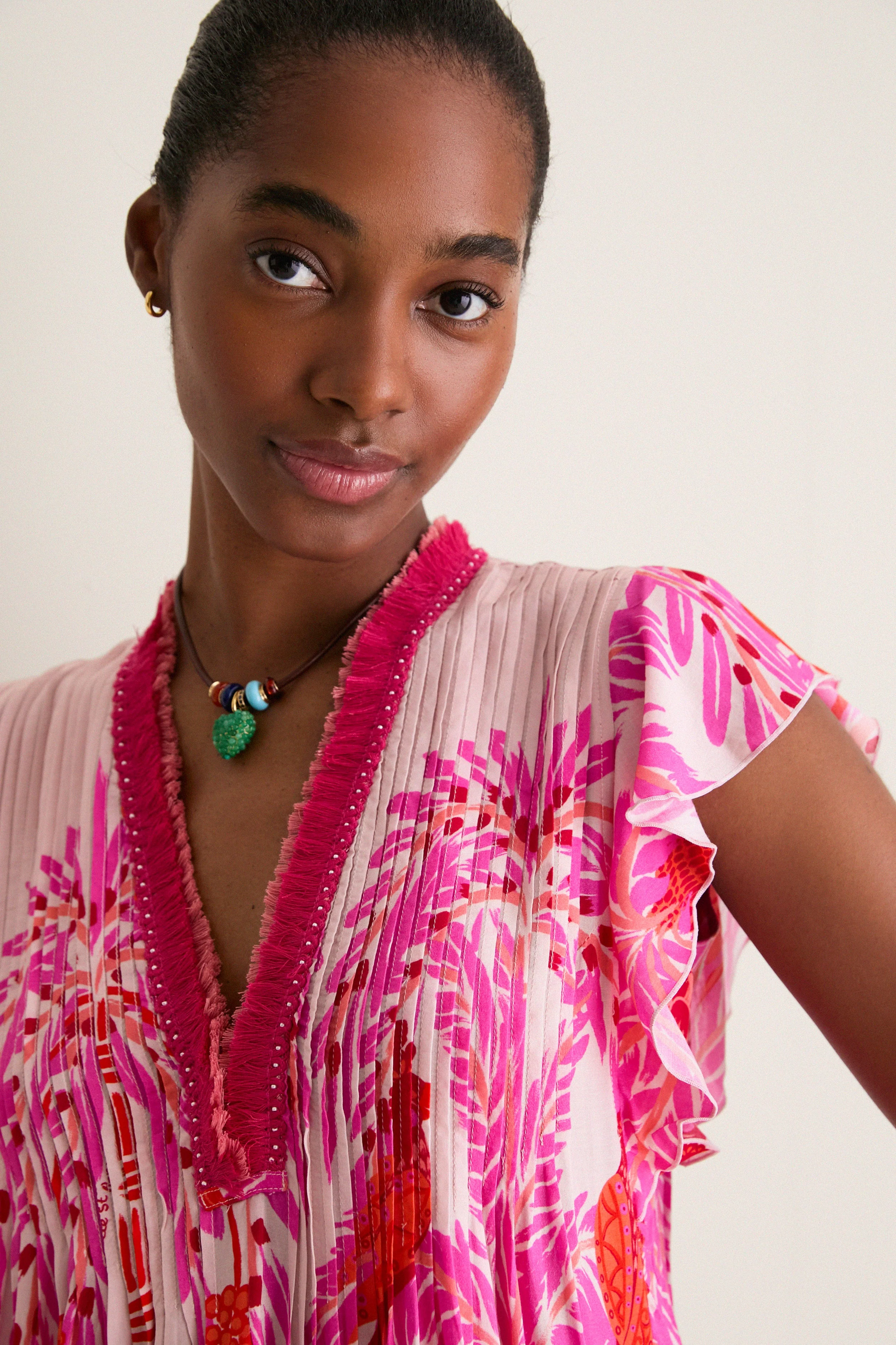 Pink Holy Snake Mini Sasha Dress