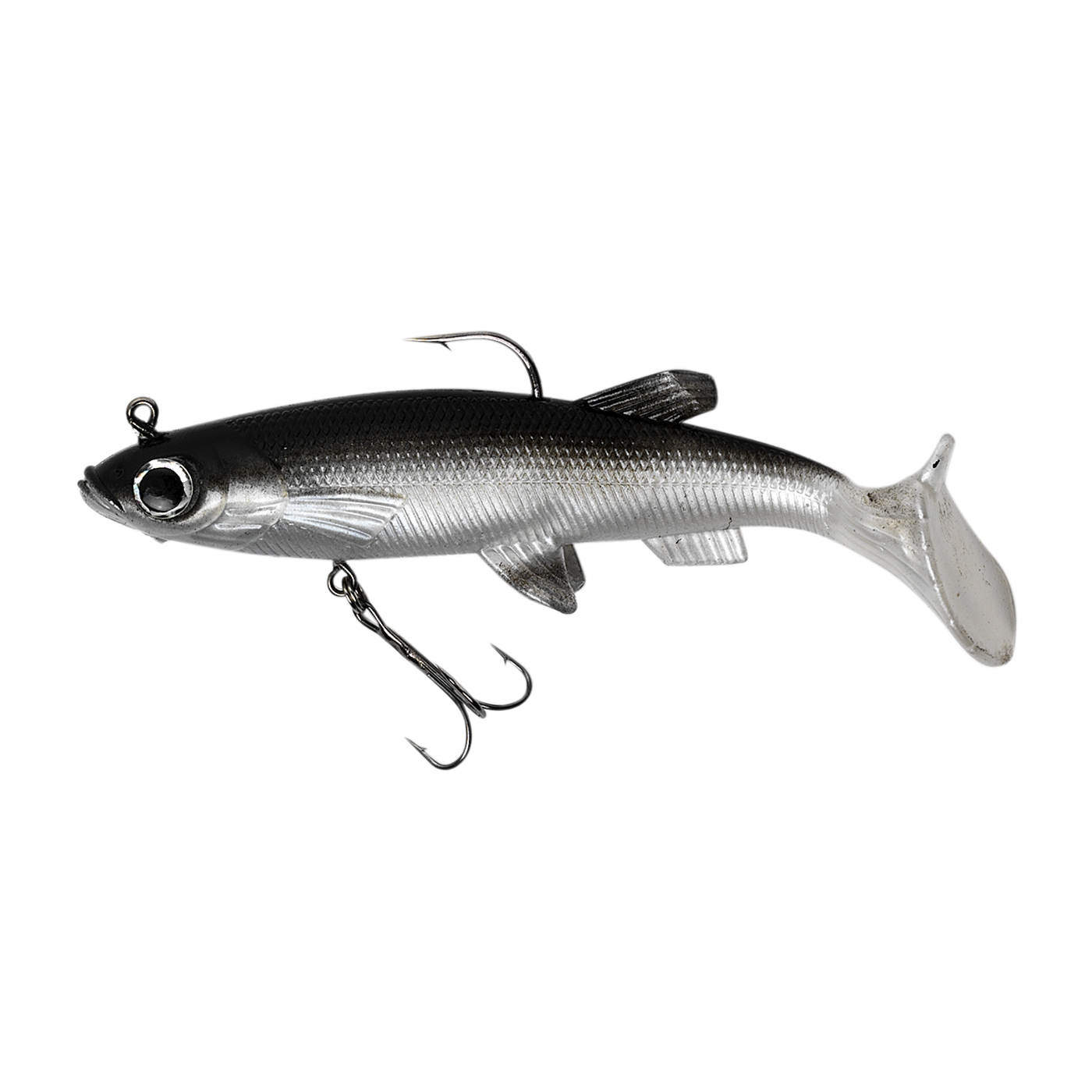 Trendex Rigged Shad Minnow (black\/silver)