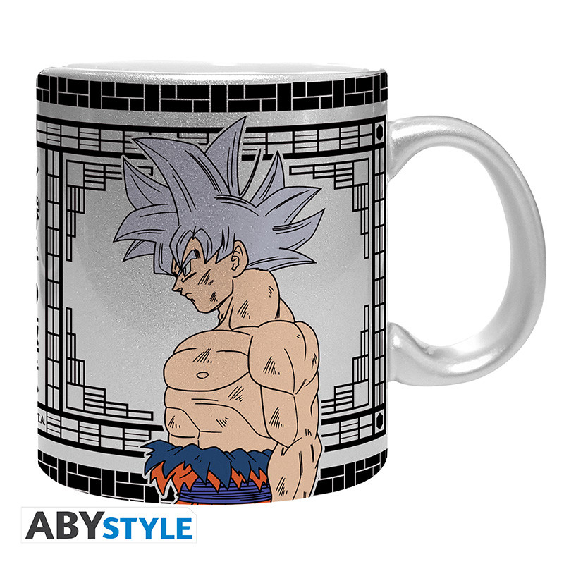 DRAGON BALL SUPER Mug with silver finish Goku