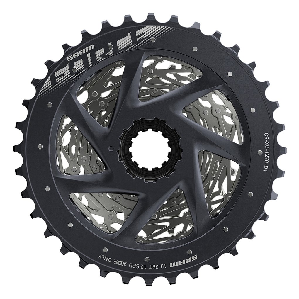 SRAM Force XG-1270 Cassette 12-speed - silver