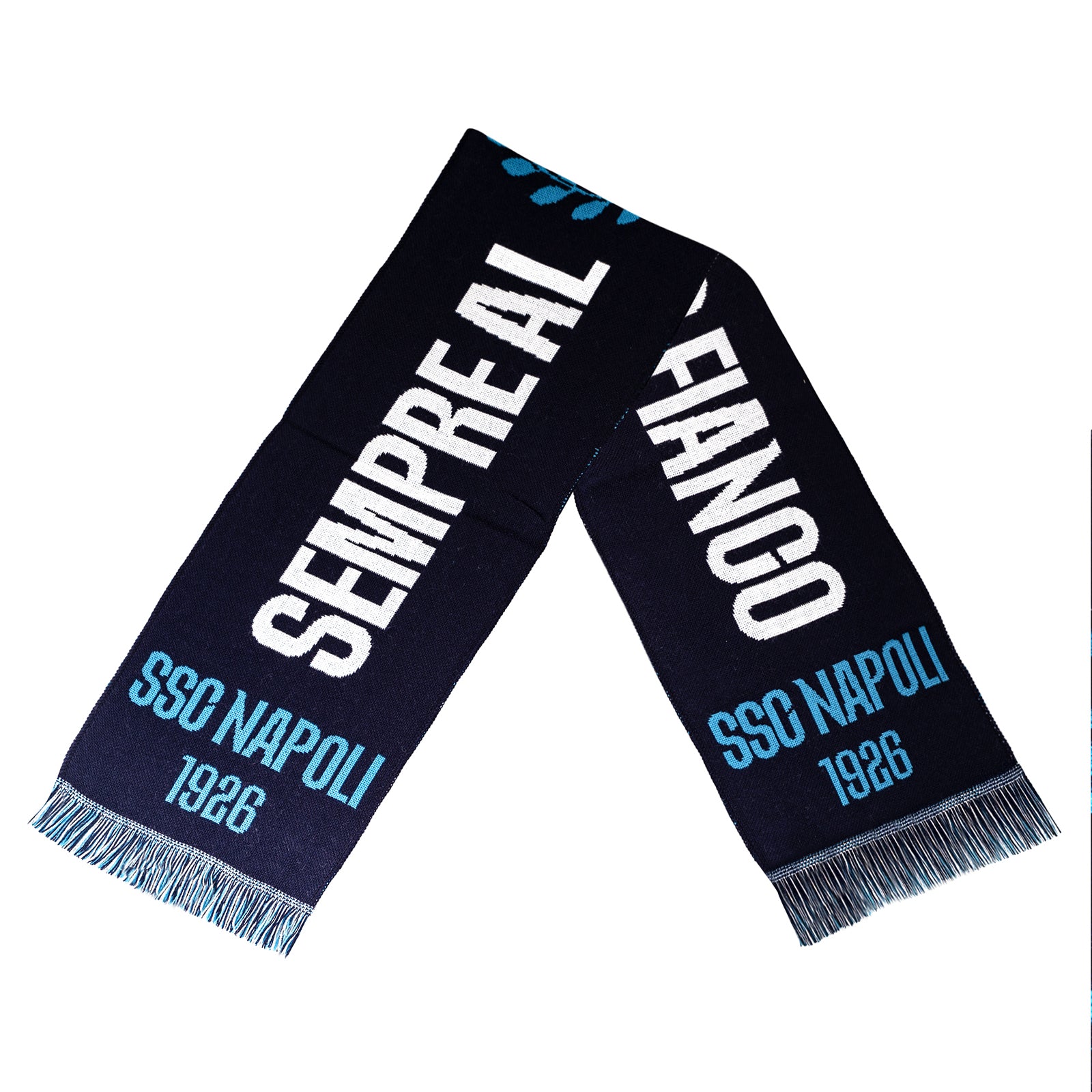 SSC Napoli Sempre al Tuo Fianco Blue Scarf