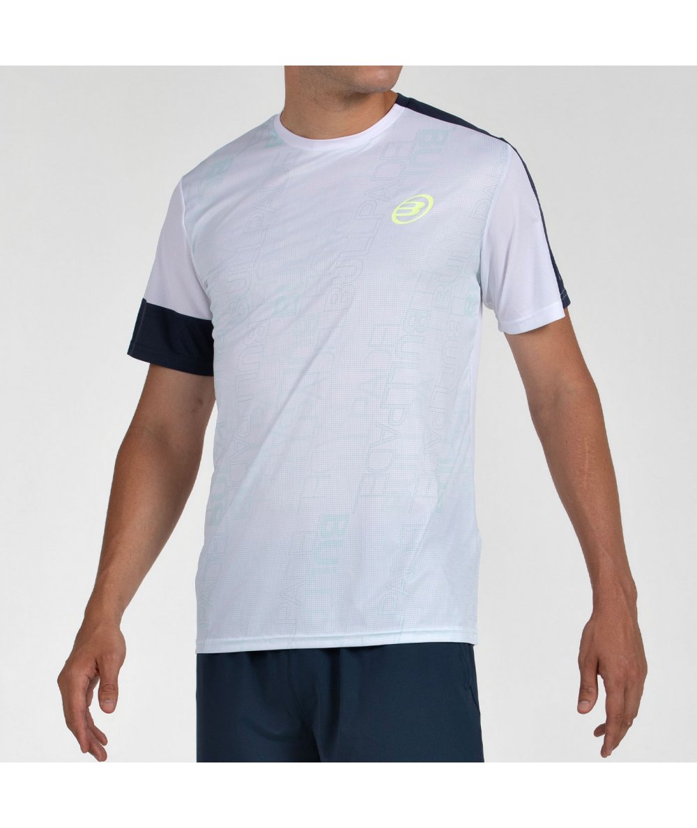 BULLPADEL LEIDO WHITE T-SHIRT