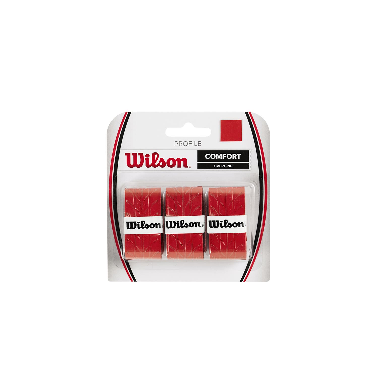 OVERGRIPS WILSON PROFILE RED