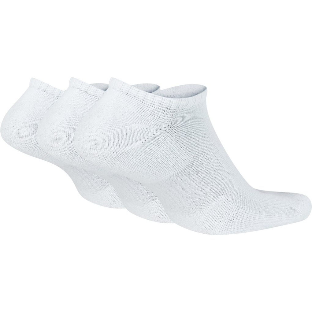 Nike Everyday Cushioned Training No-Show Socks (3 Pairs) - white/black SX7673-100