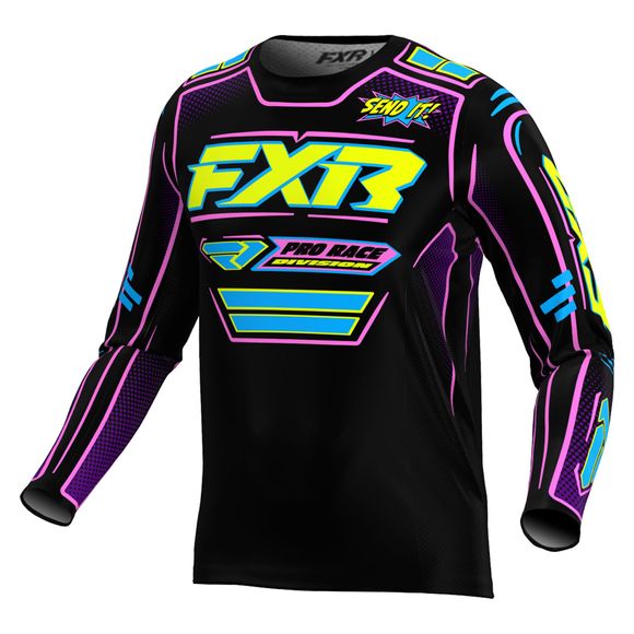 CHILDREN FXR PODIUM cross jersey - Purple / BlackRef: FXR1745