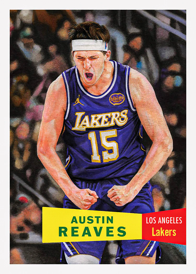 Austin Reaves - 2025-26 NBA Living Set® - Card 24