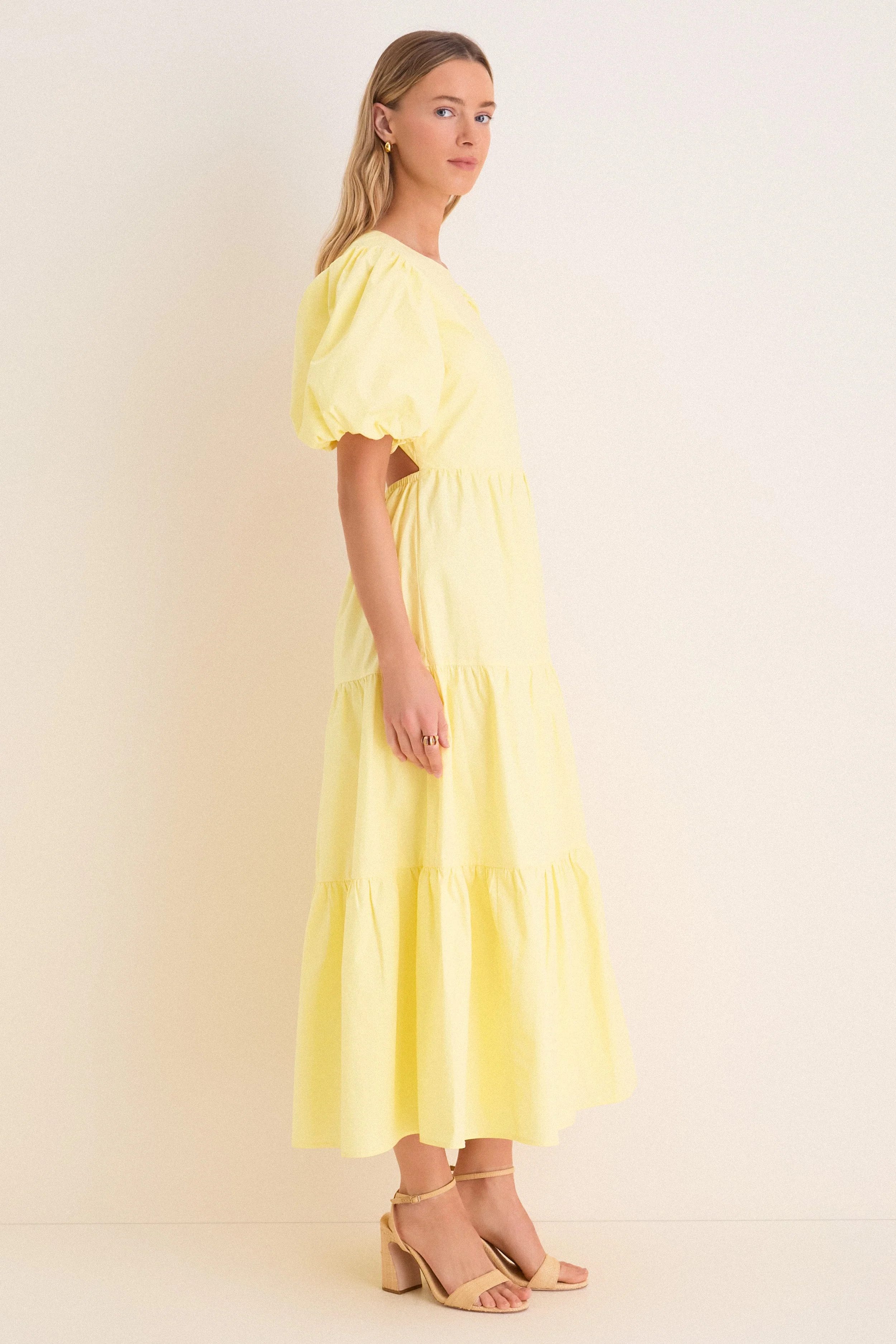 Butter Yellow Goldie Maxi Dress