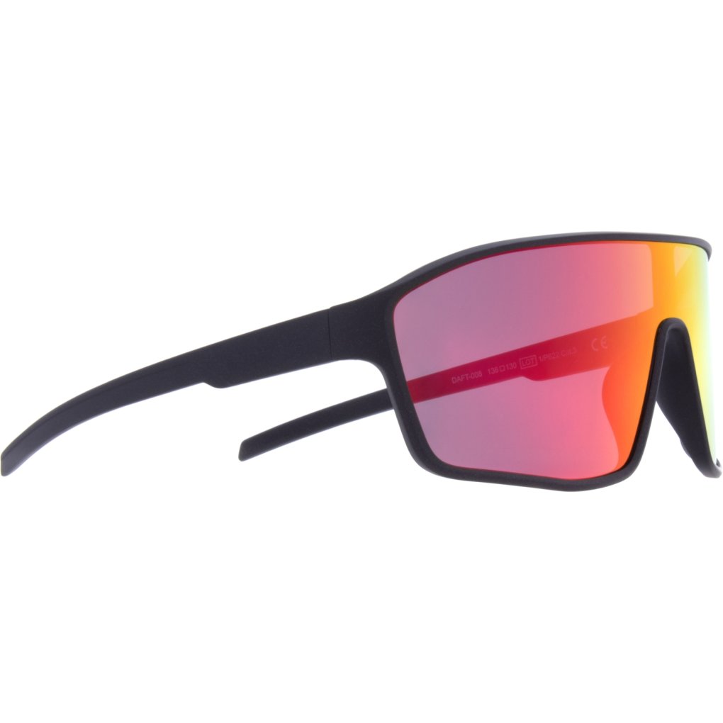 Red Bull SPECT Eyewear DAFT Sunglasses - 008 black | purple with red mirror