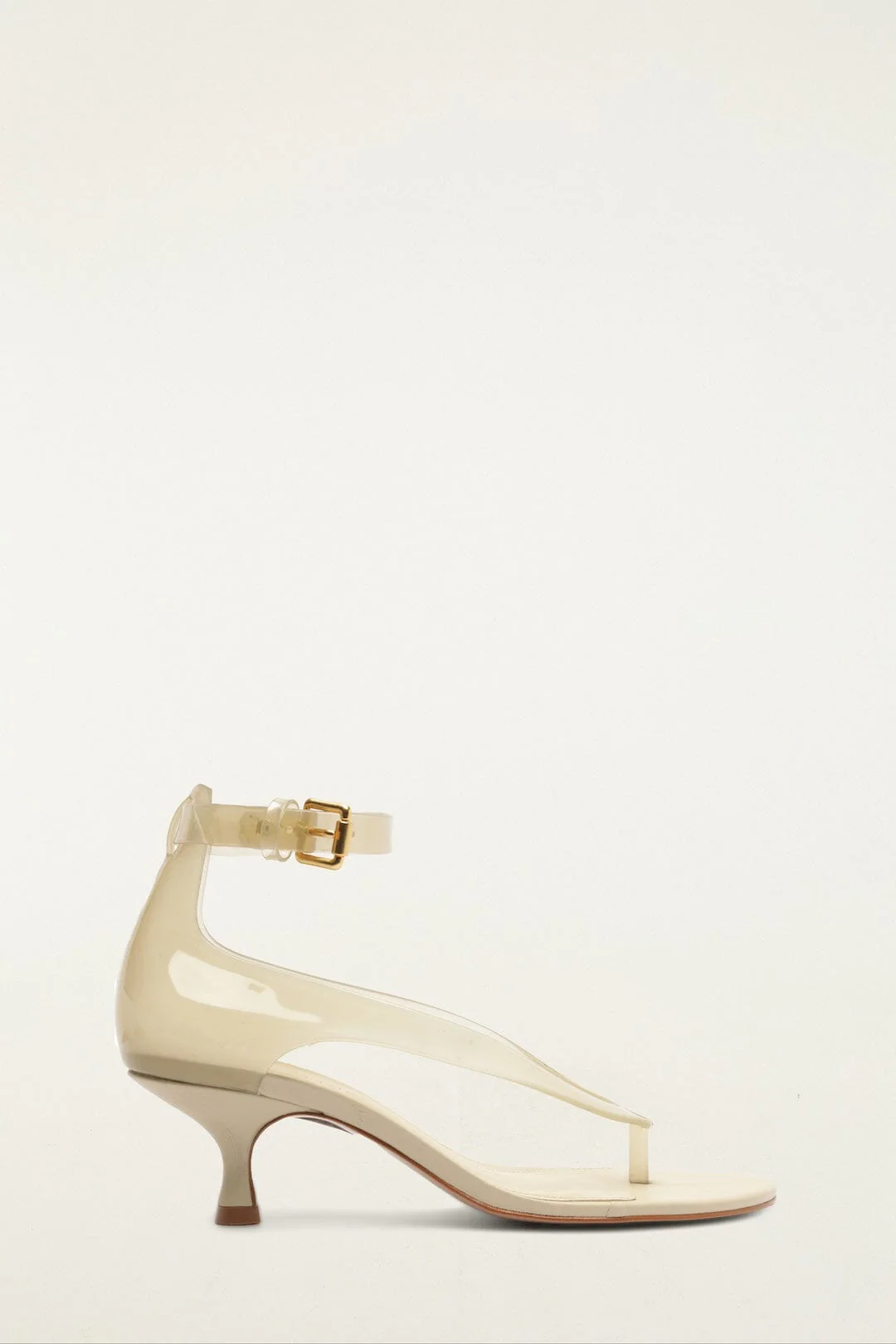 Off-White Jelly Heel Sandal