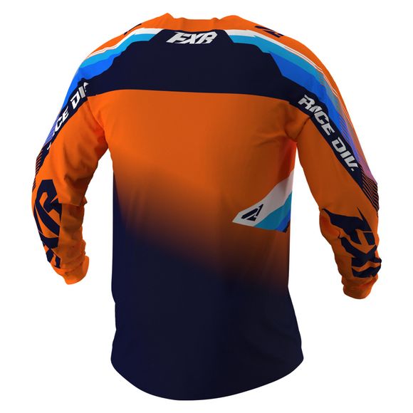 FXR cross ORANGE/MIDNIGHT 2021 motocross jersey - Orange / BlueRef : FXR0033