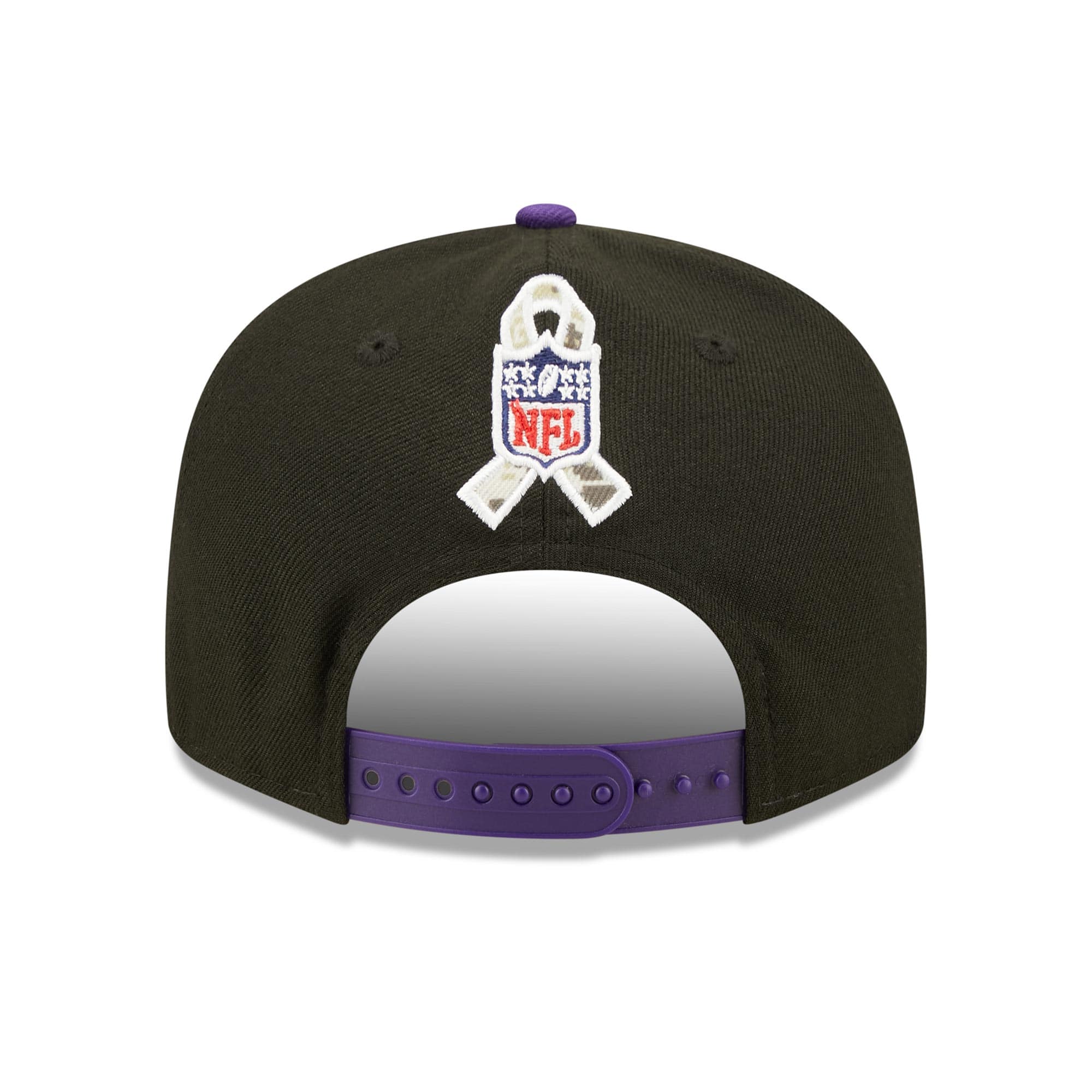 Minnesota Vikings 2022 NFL On-Field Salute to Service New Era 9FIFTY Snapback Cap