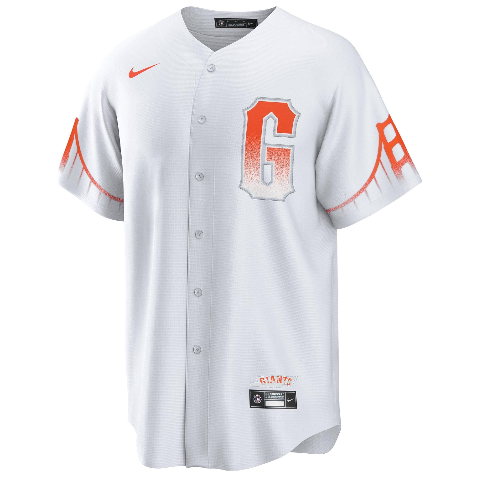San Francisco Giants Nike City Connect MLB Jersey White