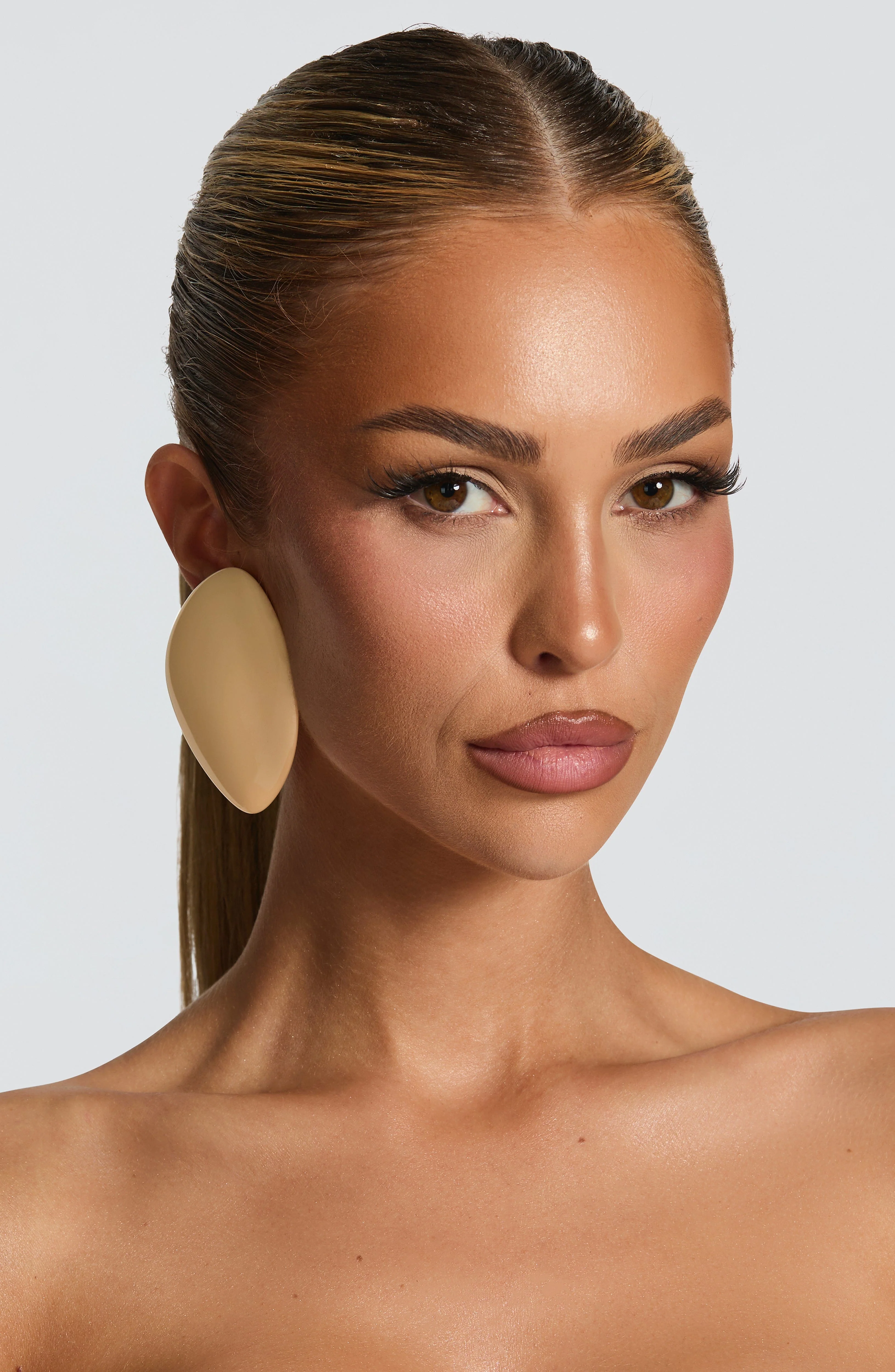 Elvera Earrings - Cream
