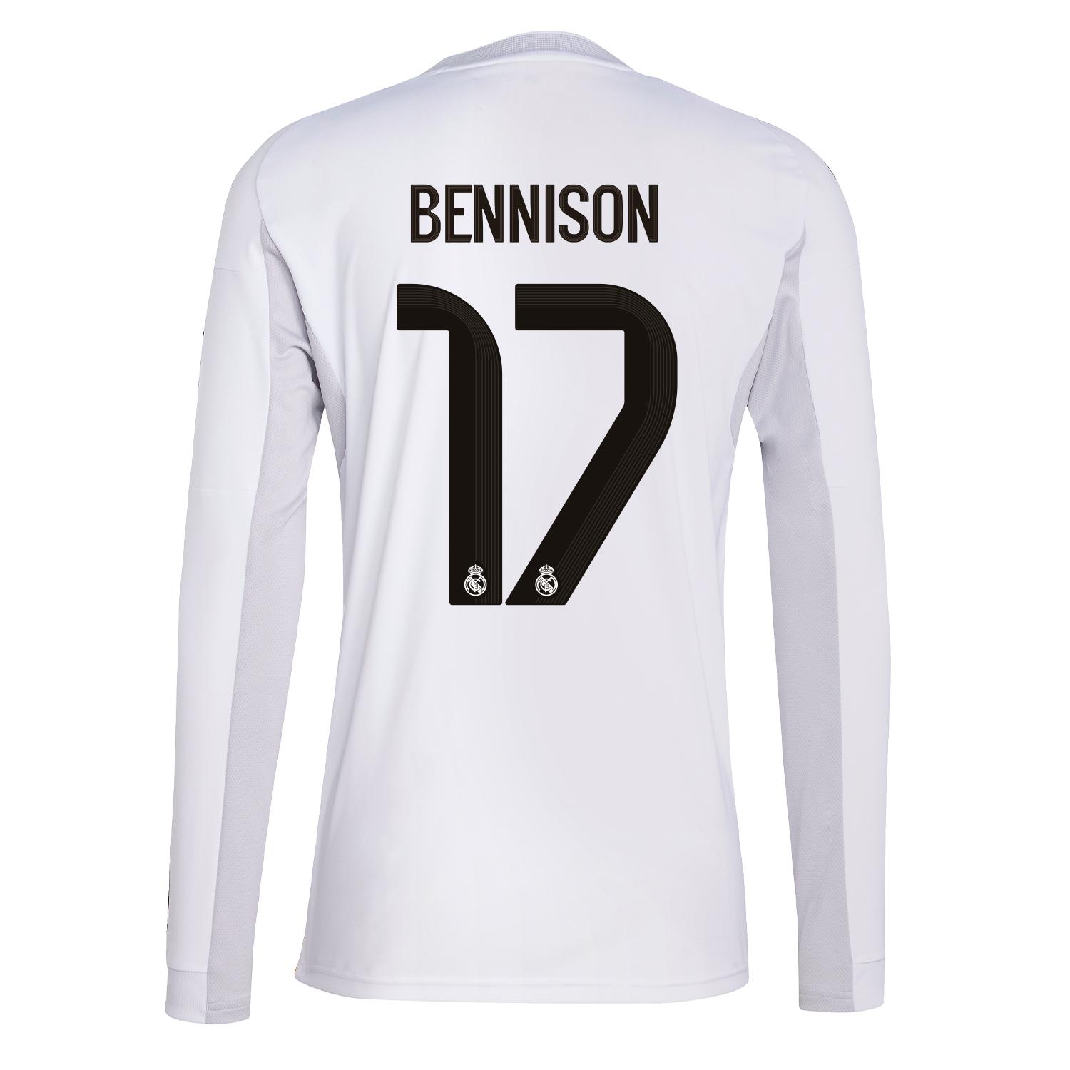 Mens Home Long Sleeve Shirt 25/26 White